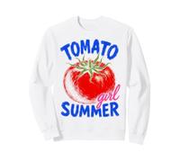 Tomato Girl Summer Garden Veggie Lover Aesthetic Sweatshirt