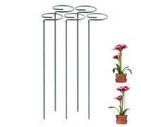 Tomato Twist Stake, 10Pcs Spiral Tomato Stakes,Twist Tomato Stakes 15.8 inch, Supports Rust Resistant Metal Climbing Plant for Potted Plants Rose Vine (Straightness,5 Pcs)