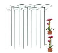 Tomato Twist Stake, 10Pcs Spiral Tomato Stakes,Twist Tomato Stakes 15.8 inch, Supports Rust Resistant Metal Climbing Plant for Potted Plants Rose Vine (Straightness,10 Pcs)