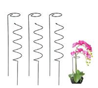 Tomato Twist Stake,6/10PCS Spiral Tomato Stakes,2025 New Plant Support Stakes Single Stemmed Flower Support Hoops Spiral Tomato Stakes, to Grow Upright Makes Plants (Straight + Curved,6pcs)