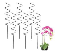 Tomato Twist Stake,6/10PCS Spiral Tomato Stakes,2025 New Plant Support Stakes Single Stemmed Flower Support Hoops Spiral Tomato Stakes, to Grow Upright Makes Plants (Curved Type,6pcs)