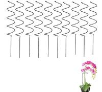 Tomato Twist Stake,6/10PCS Spiral Tomato Stakes,2025 New Plant Support Stakes Single Stemmed Flower Support Hoops Spiral Tomato Stakes, to Grow Upright Makes Plants (Curved Type,10pcs)