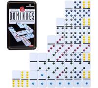 Tomatoys Dominos Jeu Ou Jeu De Domino Adulte. Jeux Domino : Classique, Sophistiqué, Et Toujours Amusant. Ajoutez du Style À Vos Moments De Stratégie avec Ce Jeu De Société Indispensable.