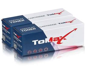 ToMax Set économique remplace Brother TN-1050 contient 2x Cartouche toner