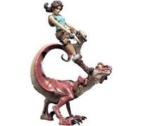 Tomb Raider - Figurine Mini Epics Lara Croft & Raptor 24 cm Multicolore G