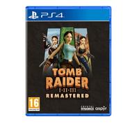 Crystal Dynamics Tomb Raider I-III Remastered Starring Lara Croft Remastérisé Chinois simplifié, Tchèque, Allemand, Néerlandais, Anglais, Espagnol, Finlandais, Français, Grec, Italien, Japonais, Polonais, POR-BRA, Russe, Slovène, Suédois, Turc, Ukrainien, Vietnamien PlayStation 4