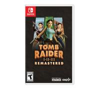 Tomb Raider I-III Remastered avec Lara Croft - Nintendo Switch