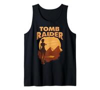 Tomb Raider Lara Croft de Gizeh avec Amour Débardeur