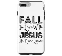 Tomber Amoureux de Jésus, il ne quitte jamais la Foi chrétienne l'espoir Coque pour iPhone 7 Plus/8 Plus
