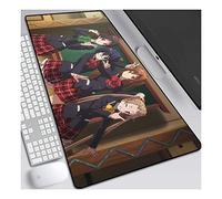 Tomber en Amour Tapis de Souris Anime 800x300mm, Tapis de Souris Clavier, Tapis de Souris de Jeu Professionnel XXL Grand étendu avec Base en Caoutchouc de 3mm d'épaisseur, pour Ordinateur PC, U