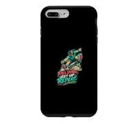 Tomber Se Relever Recommencer Skateboard Skateur Coque pour iPhone 7 Plus/8 Plus
