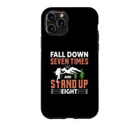 Tomber Sept Fois et se Tenir Debout Huit Coque pour iPhone 11 Pro