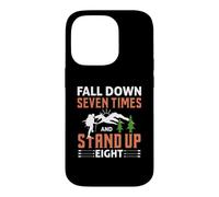 Tomber Sept Fois et se Tenir Debout Huit Coque pour iPhone 14 Pro