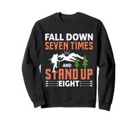 Tomber Sept Fois et se Tenir Debout Huit Sweatshirt