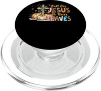 Tombez Amoureux de Jésus, il ne Part jamais PopSockets PopGrip pour MagSafe