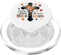 Tombez amoureux de Jésus, il ne quitte jamais la croix PopSockets PopGrip pour MagSafe