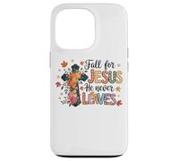 Tombez amoureux de Jésus, il ne quitte jamais une croix fidèle Coque pour iPhone 13 Pro
