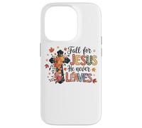 Tombez amoureux de Jésus, il ne quitte jamais une croix fidèle Coque pour iPhone 14 Pro