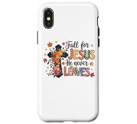 Tombez amoureux de Jésus, il ne quitte jamais une croix fidèle Coque pour iPhone X/XS