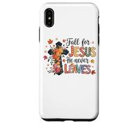 Tombez amoureux de Jésus, il ne quitte jamais une croix fidèle Coque pour iPhone XS Max