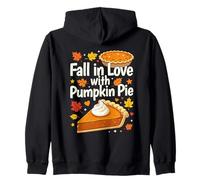 Tombez Amoureux de la Saison des tartes à la Citrouille d'automne Confortable Sweat à Capuche