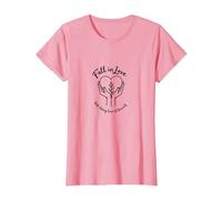 Tombez Amoureux de Prendre Soin de Vous inspirant T-Shirt, Femme, Rose, XXL