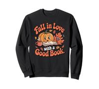 Tombez Amoureux d'un Bon Livre Mignon Autum Lecteur Enseignant Sweatshirt