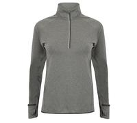 Tombo Haut De Performance À Manches Longues Avec Col Zippé Pour Femmes