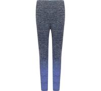 Tombo Leggings pour femmes, sans coutures, avec dégradé PC3037 (L/XL) (Bleu marine/bleu chiné)