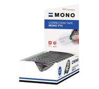 Tombow 315030 Mono Correction Tape in Clear Roller Case 4mmx10m Ref CT-YT4 Sing