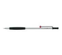 Tombow 707 delux stylo corps noir chromé agrafe à bout rouge sh-zsds Noir G