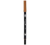 Tombow : à double pointe à brosse Pen : Selle Marron