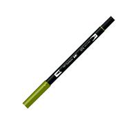 Tombow ABT-076 Feutre pinceau à 2 pointes Ocre Vert