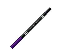 Tombow ABT-679 Feutre pinceau à 2 pointes Prune Noire