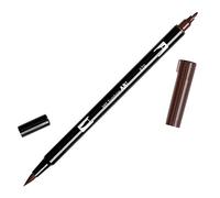 Tombow ABT-879 Feutre pinceau à 2 pointes Marron