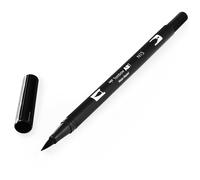 Tombow ABT Dual Brush Marker Stylo Pinceau/Fine Nib 0,3-10mm Noir Unique