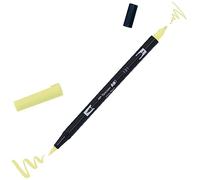 Tombow ABT Dual Brush Pen ABT-131 Stylo à double pointe, parfait pour le lettrage à la main et le bullet journal, soluble dans l'eau, citron vert