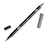 Tombow Feutre pinceau ABT-N55 à 2 pointes Gris