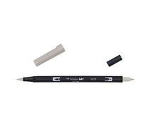Tombow ABT-N79-1P Feutre pinceau à deux pointes gris
