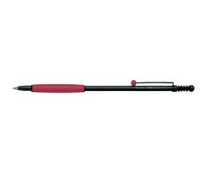Tombow BC-1000ZS2 Stylo-bille rétractable ZOOM 707, noir/rouge, emballage cadeau