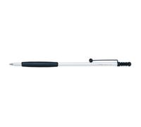 Tombow Stylo Bille Design Zoom 707 Corps Blanc/Noir Pointe Moyenne