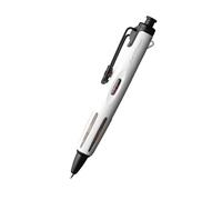 TOMBOW Stylo à bille rétractable 'AirPress Pen', blanc/noir Noir G