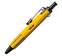 Tombow BC-AP52 Stylo bille permanent pressurisé (peut écrire sur papier humide/dos), presse à air, 0,7, jaune