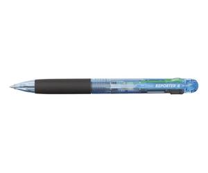 Tombow BC-FRL21 Stylo-bille rétractable Reporter 4 Smart, 4 couleurs,translucide
