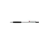 Tombow - bc zsds - stylo corps noir chromé agrafe à bout rouge bc-zsds