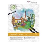 Tombow Papier aquarelle PB-AQUA 24 x 32 cm, 15 feuilles