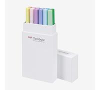 Tombow Boite De 12 Feutres Abt - Couleurs Pastelles.