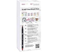 Tombow Boite De 18 Feutres Abt - Couleurs Primaires