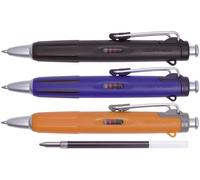 Tombow BR-SF33 Recharge pour Stylo-bille AirPressPen/Reporter 4 compact, noir, sachet de 5