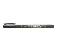 TOMBOW Crayon de calligraphie Fudenosuke, noir Noir G